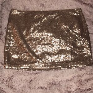 NWOT SALE sequin miniskirt